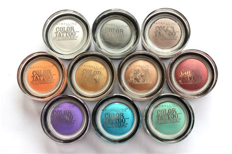 maybelline 24hr color tattoo eyeshadow.